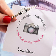 Load image into Gallery viewer, CAMERA BANGLE BRACELET