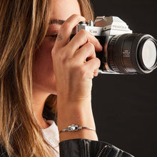 Load image into Gallery viewer, CAMERA BANGLE BRACELET