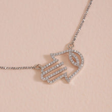 Load image into Gallery viewer, Hamsa Handshake Necklace