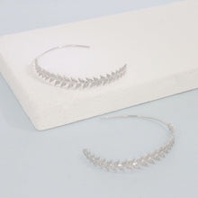 Load image into Gallery viewer, Leaf It All Behind Hoop Earrings