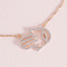 Load image into Gallery viewer, Hamsa Handshake Necklace