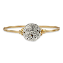 Load image into Gallery viewer, Sand Dollar Bangle Bracelet