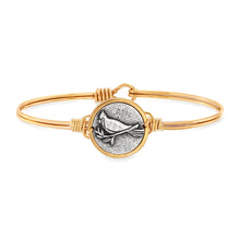 Load image into Gallery viewer, Cardinal Bangle Bracelet
