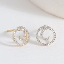 Load image into Gallery viewer, Swirl, Girl Earrings