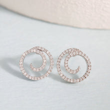Load image into Gallery viewer, Swirl, Girl Earrings