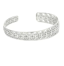Load image into Gallery viewer, Uma Cuff Bracelet in Silver