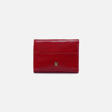 Load image into Gallery viewer, Jill Mini Trifold Wallet (Crimson)
