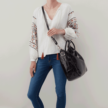 Load image into Gallery viewer, Sheila Travel Bag (Black Antiqued)