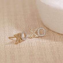 Load image into Gallery viewer, XO Stud Earrings
