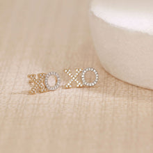 Load image into Gallery viewer, XO Stud Earrings