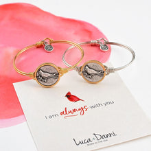 Load image into Gallery viewer, Cardinal Bangle Bracelet
