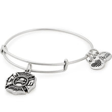 Load image into Gallery viewer, Firefighter Charm Bangle
