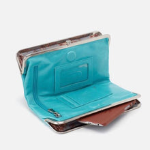 Load image into Gallery viewer, Lauren Clutch Wallet (Aqua)