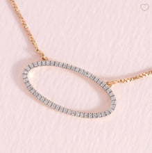 Load image into Gallery viewer, One With The Oval Pendant Necklace