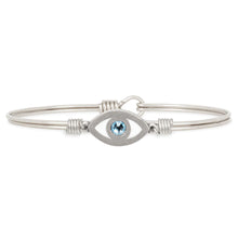 Load image into Gallery viewer, EVIL EYE BANGLE BRACELET