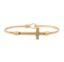 Load image into Gallery viewer, CROSS BANGLE BRACELET
