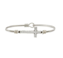 Load image into Gallery viewer, CROSS BANGLE BRACELET
