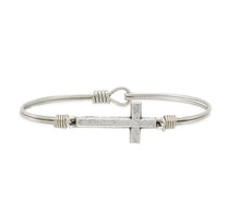 Load image into Gallery viewer, CROSS BANGLE BRACELET