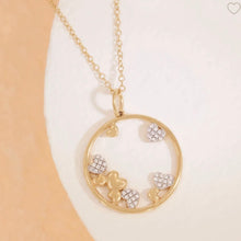 Load image into Gallery viewer, Mini Hearts Pendant Necklace