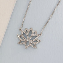 Load image into Gallery viewer, Blooming Lotus Necklace