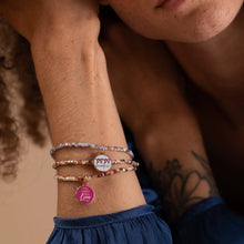 Load image into Gallery viewer, Gossip Girl 'You Know You Love Me' Stretch Bracelets, Set of 3