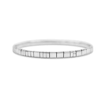 Load image into Gallery viewer, - SELF LOVE - Morse Code Tila Beaded Bracelet - Soulful Silver