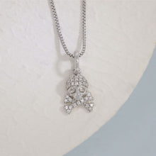 Load image into Gallery viewer, Skull and Crossbones Necklace