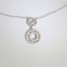 Load image into Gallery viewer, Rock Circle Pendant Necklace