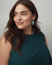Load image into Gallery viewer, Elle Silver Drop Earrings In White Pearl