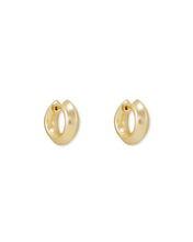Load image into Gallery viewer, Mikki Huggie Earrings In Gold