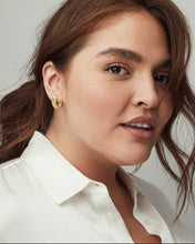 Load image into Gallery viewer, Mikki Huggie Earrings In Gold