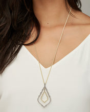 Load image into Gallery viewer, Simon Long Pendant Necklace In Mixed Metal