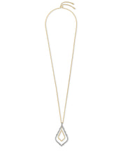 Load image into Gallery viewer, Simon Long Pendant Necklace In Mixed Metal