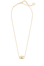 Load image into Gallery viewer, Elisa Gold Pendant Necklace In Dichroic Glass