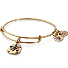 Load image into Gallery viewer, Sand Dollar Charm Bangle