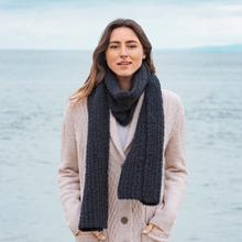 Load image into Gallery viewer, The COZYCHIC® RIBBED SCARF (Slate Blue)