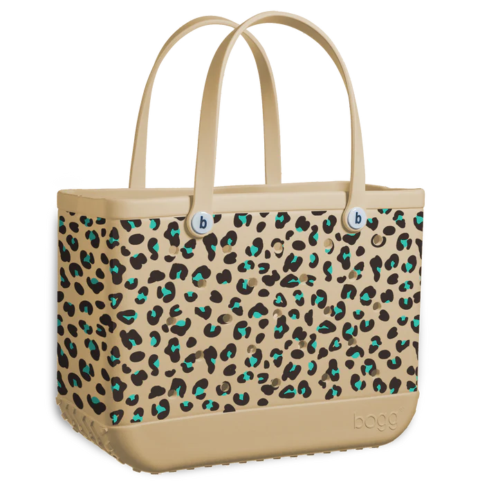 Original Bogg® Bag TURQUOISE leopard