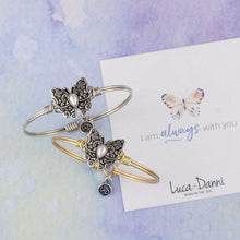 Load image into Gallery viewer, BUTTERFLY BANGLE BRACELET
