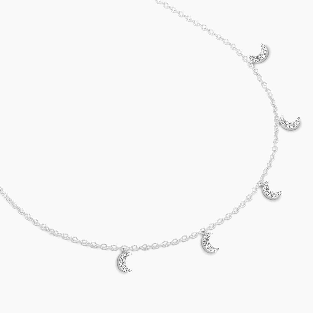 Ella Stein Crescent Moons Pendant Necklace