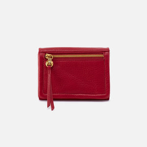 Lumen Medium Bifold Compact Wallet (Scarlet)