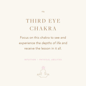Third Eye Chakra Charm Stretch Bracelet Shiny Silver
