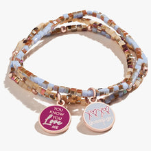 Load image into Gallery viewer, Gossip Girl &#39;You Know You Love Me&#39; Stretch Bracelets, Set of 3
