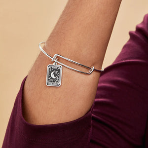 Moon Tarot Charm Bangle