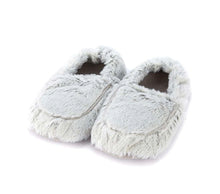 Load image into Gallery viewer, Marshmallow Gray Warmies Slippers

