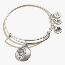 Load image into Gallery viewer, Love You to The Moon Charm Bangle
