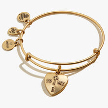 Load image into Gallery viewer, Key to My Heart Charm Bangle
