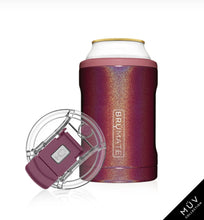 Load image into Gallery viewer, HOPSULATOR DUO MÜV 2-IN-1 | GLITTER MERLOT (12OZ CANS/TUMBLER)
