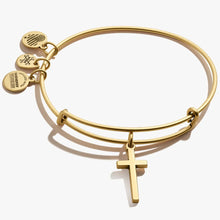 Load image into Gallery viewer, Cross Charm Bangle
