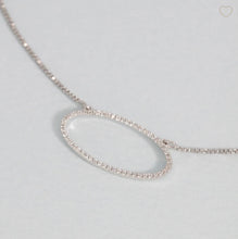 Load image into Gallery viewer, One With The Oval Pendant Necklace
