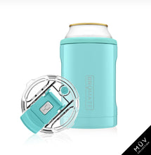 Load image into Gallery viewer, HOPSULATOR DUO MÜV 2-IN-1 | AQUA (12OZ CANS/TUMBLER)
